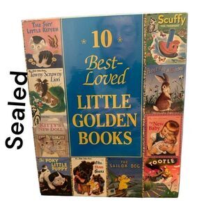 Golden books 10 Best Loved Little Golden Books, 1993, boxed set, NEW SEALED new